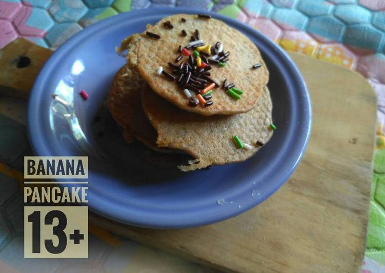 Resep: Banana Pancake Mpasi 13+ yang Lezat