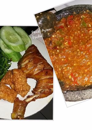 Foto resep Sambal Pecel Ayam