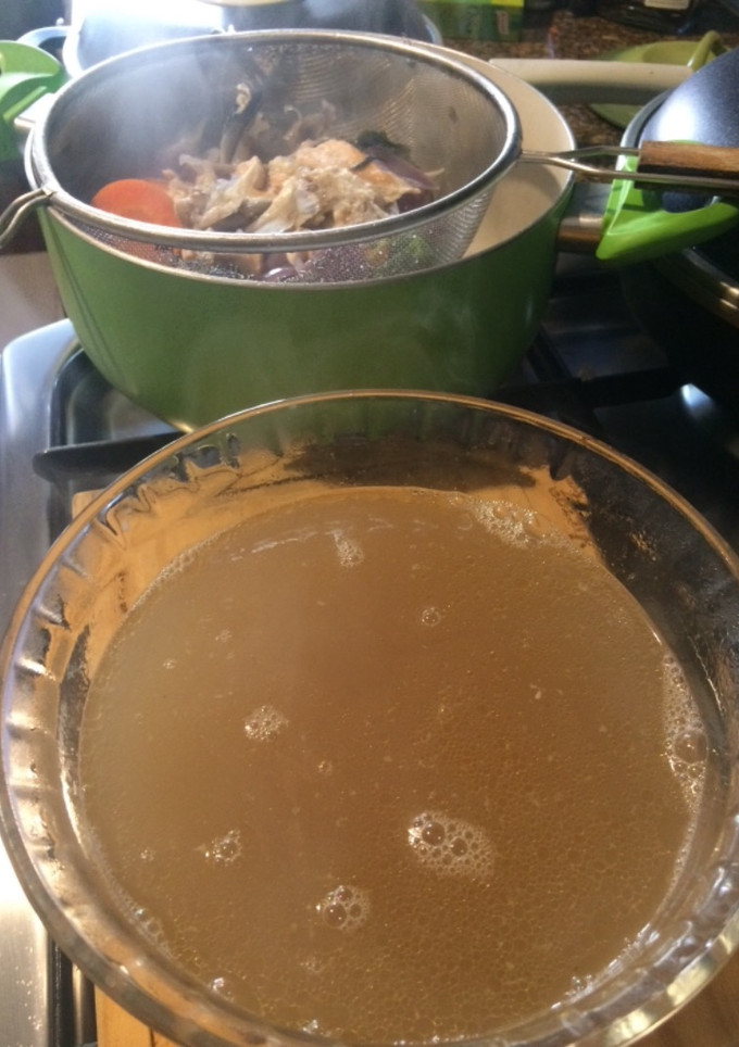 Una foto de Los básicos. Fumet (caldo) de pescado