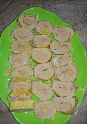 Foto resep Rolade Ayam feat Udang