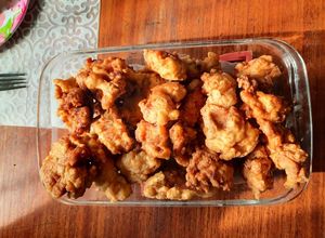 Una foto de Pollo estilo KFC