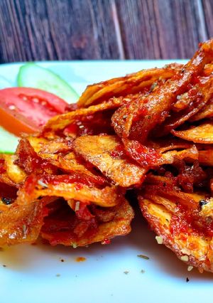 Foto resep Sambal Kripik Kentang