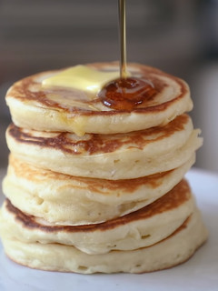 A picture of Pancakes - Joshua Weissman.