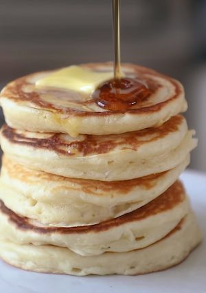 A picture of Pancakes - Joshua Weissman.
