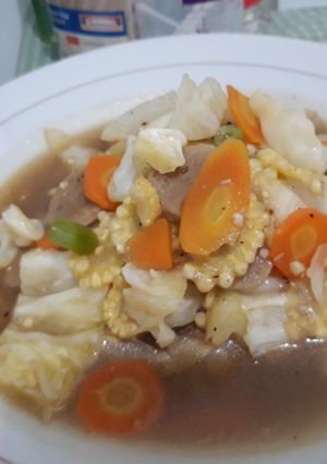 Foto resep Capcay kuah #simpel saori