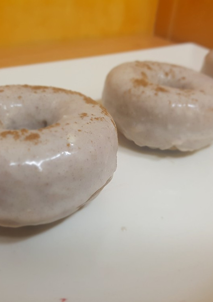 Una foto de Donuts de batata y canela