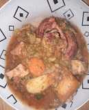 Guiso de arroz con carne de cordero