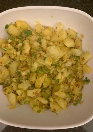 A picture of Aloo sabzi Dry.