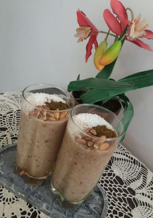 عکسی از دستور معجون موز🍌