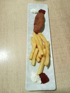 Una foto de Salchicha vegana de gluten de trigo y tofu