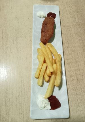 Una foto de Salchicha vegana de gluten de trigo y tofu