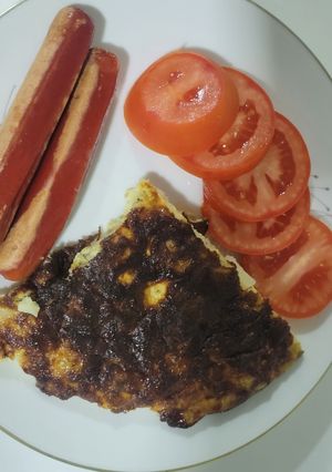 Una foto de Tortilla de papas (tipo española)