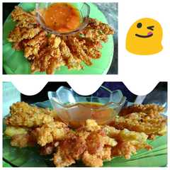 Jamur crispy "saus pedas manis" রেসিপির প্রধান ছবি