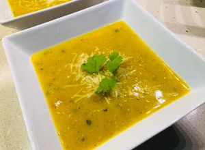 Una foto de Sopa o crema de calabaza