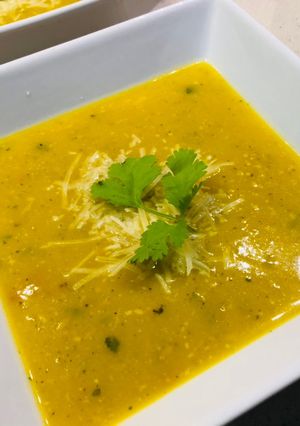 Una foto de Sopa o crema de calabaza