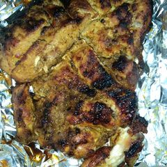 A picture of Spicy tikka.