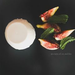 A picture of Panna Cotta.