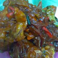 รูปของ Ayam kecap pedas manis