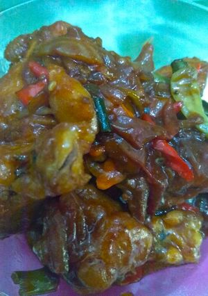 Foto resep Ayam kecap pedas manis
