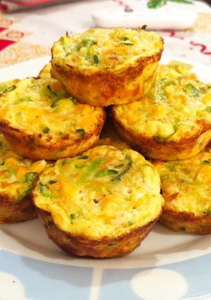 Una foto de Muffins de zapallitos!