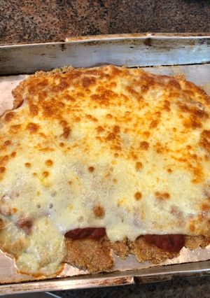 Una foto de Pizza de quinoa, parece una napolitana pero no
