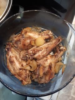 Sült pulykaszárny recept fotója