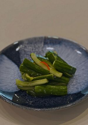 涼拌小黃瓜 的食譜成品照片