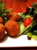 Albóndigas de arroz blanco a las hierbas aromáticas