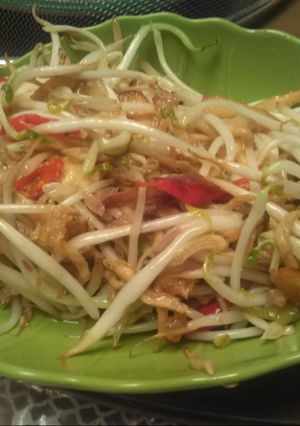 Foto resep Tauge Ikan Asin