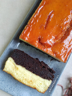 Foto resep Brownies Cheese Caramel (Gluten Free)