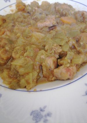 Una foto de Carne y verduras al estilo Groverat