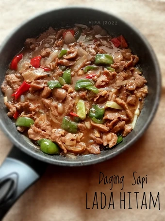 Cara Gampang Menyiapkan Resep Daging sapi Lada Hitam Anti Ribet, Enak