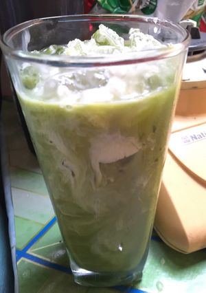 Foto resep Thai tea atau Green tea buatan rumah