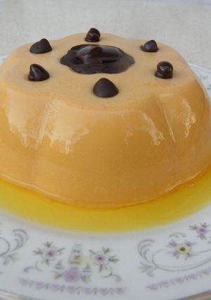 Una foto de Gelatina de caramelo