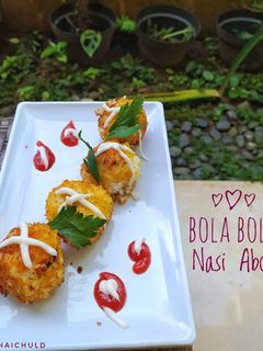 Foto resep Bola Bola Nasi Abon