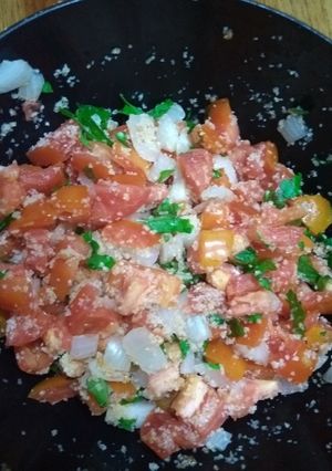 Una foto de Tabulé, ensalada árabe