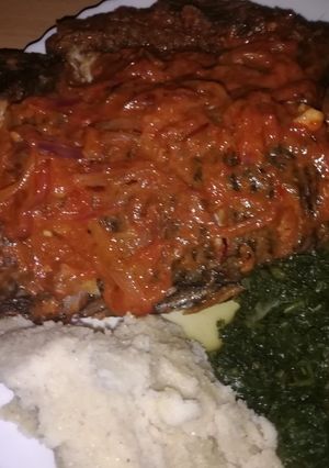 A picture of Samaki wa kupaka#themechallenge.