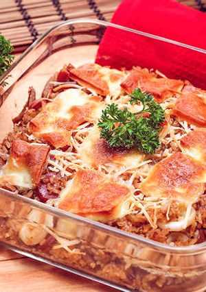 Foto resep Resep Nasi Panggang Keju