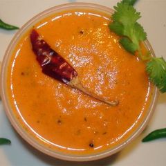 A picture of Spicy Corn Tomato Chutney.