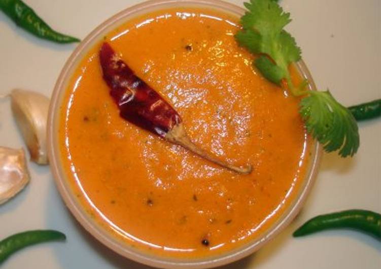 Spicy Corn Tomato Chutney