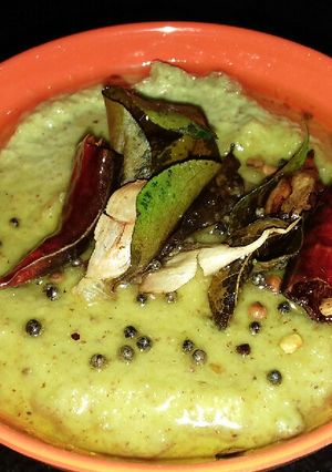 A picture of Coconut chutney - type 4.