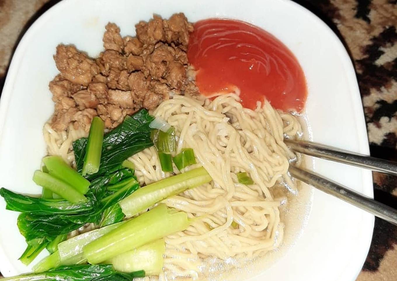 Mie Ayam enak bagi Pemula ala Dapoer Mama Diena