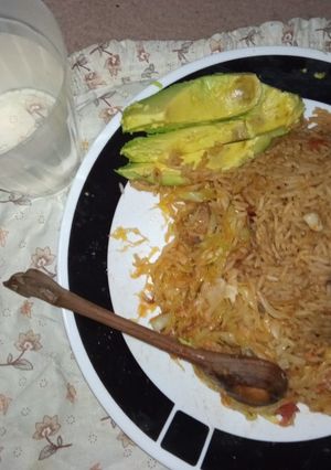 A picture of 'pilau' 😀.