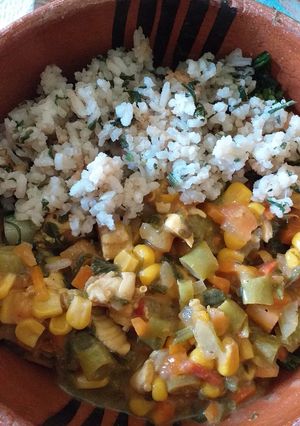 Una foto de Arroz pilaf