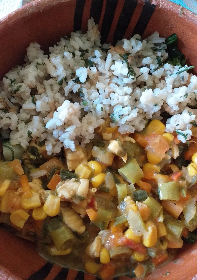 Una foto de Arroz pilaf