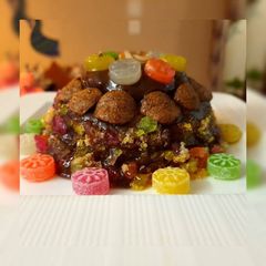 A picture of Quarantine Cake.