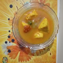 A picture of Peas and paneer veg.