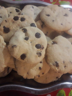 Una foto de Galletas con chips de chocolate