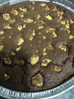 Una foto de Bizcocho de chocolate con nueces (harina de Avena)