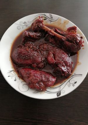 عکسی از دستور خورش فسنجان با مرغ